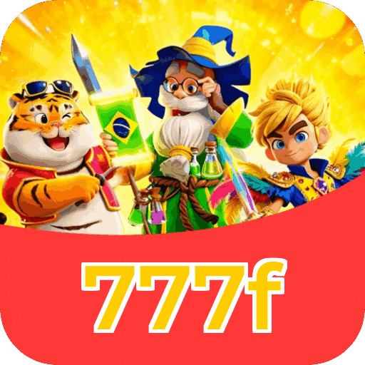 Interface do aplicativo 777f mostrando jogos disponíveis no iOS e Android